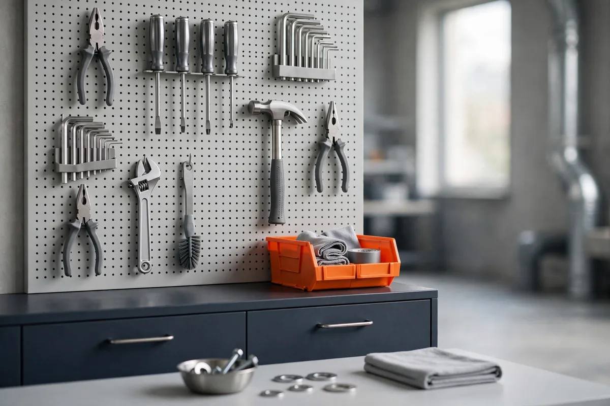 A maintenance workshop